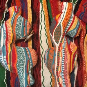 Coogi DOLLAR & CENT sign Shaped Neck pillow PAIR